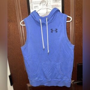 Under Armour Light Purple Sleeveless Hoodie Sz Small